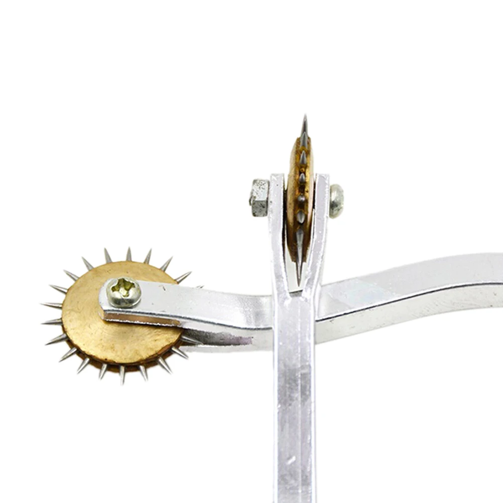 Cloth Overstitch Spacer Sewing Leather Craft Tools Sewing Wheel Leather Sewing Stitch Roulette Marker Spacing Paper Craft Tool
Cloth Overstitch Spacer Sewing Leather Craft Tools Sewing Wheel Leather Sewing Stitch Roulette Marker Spacing Paper Craft Tool