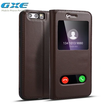 Genuine Leather Case For Huawei Honor 8 Lite Magnetic Protective Cover Coque For Huawei Honor 9 V9 Flip Case With Window View
Genuine Leather Case For Huawei Honor 8 Lite Magnetic Protective Cover Coque For Huawei Honor 9 V9 Flip Case With Window View