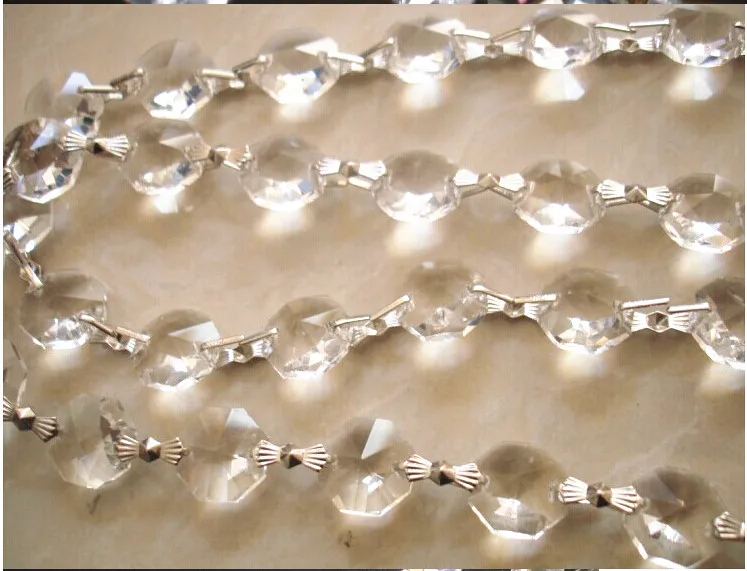 10m Crystal Glass Beads Chains Strands Garlands For Christmas Tree Decoration Party Supply Chains
10m Crystal Glass Beads Chains Strands Garlands For Christmas Tree Decoration Party Supply Chains