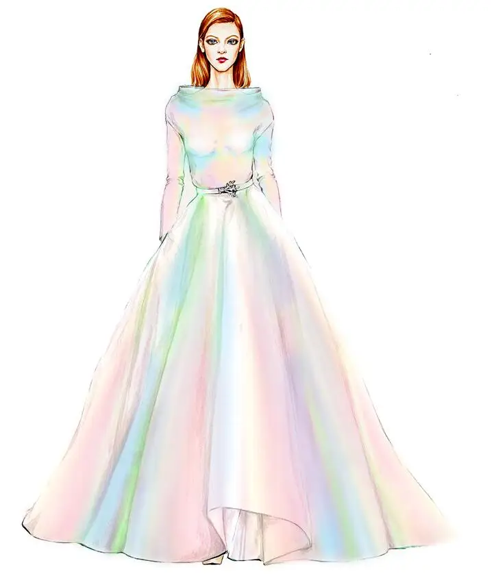 140cm Laser Symphony Organza Colorful Wedding Gown Gradient Perspective tweed fabrics tecidos de patchwork laser textile C579
140cm Laser Symphony Organza Colorful Wedding Gown Gradient Perspective tweed fabrics tecidos de patchwork laser textile C579