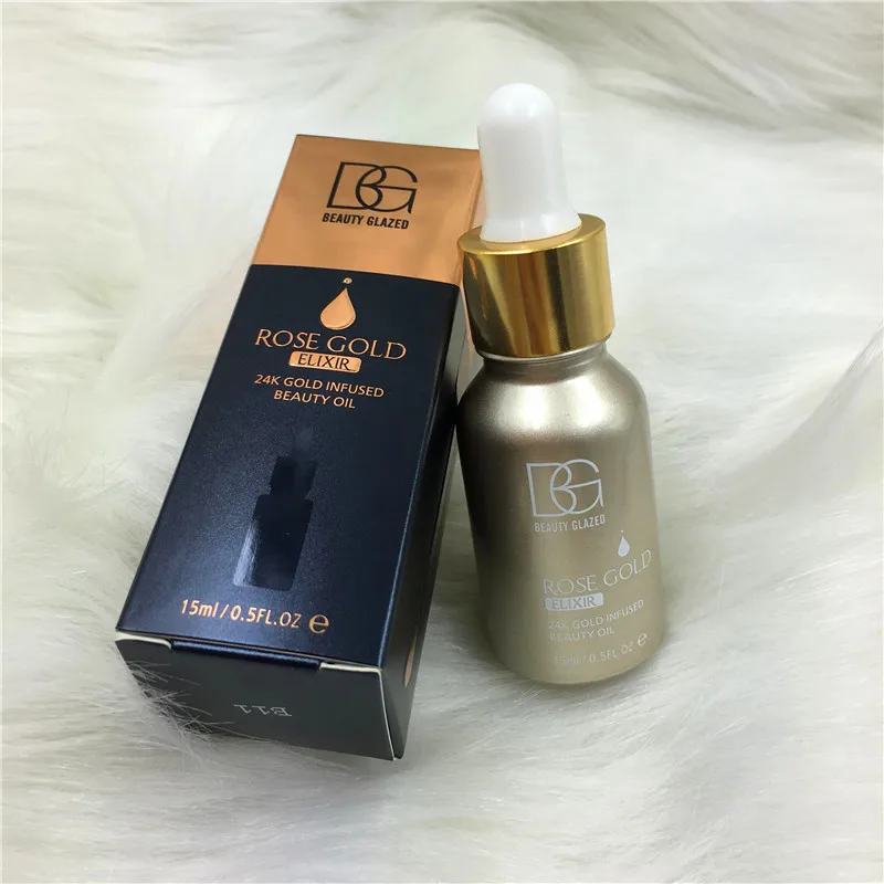 2018 Beauty Glazed 24K Rose Gold Infused Beauty Oil Elixir Skin Make Up Essential Oil Before Primer Foundation Moisturizing Face
2018 Beauty Glazed 24K Rose Gold Infused Beauty Oil Elixir Skin Make Up Essential Oil Before Primer Foundation Moisturizing Face