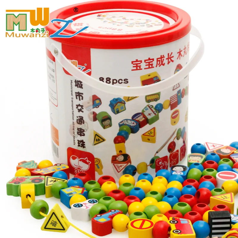 Educational Wooden Beads Colorful Kids City Traffic Numbers / Letters Beaded Toy for Children Toy
Educational Wooden Beads Colorful Kids City Traffic Numbers / Letters Beaded Toy for Children Toy