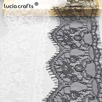 Lucia Crafts 3y/lot 14cm Voile Lace Trim Embroidered Ribbon Fabric DIY Clothing Accessories R0505
Lucia Crafts 3y/lot 14cm Voile Lace Trim Embroidered Ribbon Fabric DIY Clothing Accessories R0505