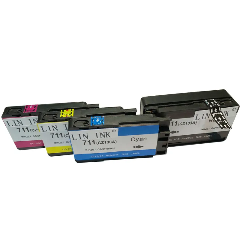 8 pcs ink cartridge for HP711 711XL 711 XL cartridges HP Designjet T120 T520 printer full with chip | Компьютеры и офис