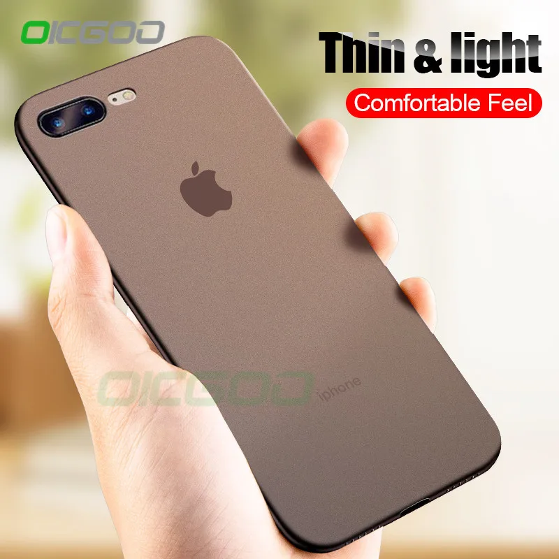 OICGOO 0.26mm Slim Matte Protection Case For iPhone 8 7 6 Plus Ultra Thin Cover Cases For iPhone 6 6s Plus 7 8 Phone Case Shell
OICGOO 0.26mm Slim Matte Protection Case For iPhone 8 7 6 Plus Ultra Thin Cover Cases For iPhone 6 6s Plus 7 8 Phone Case Shell