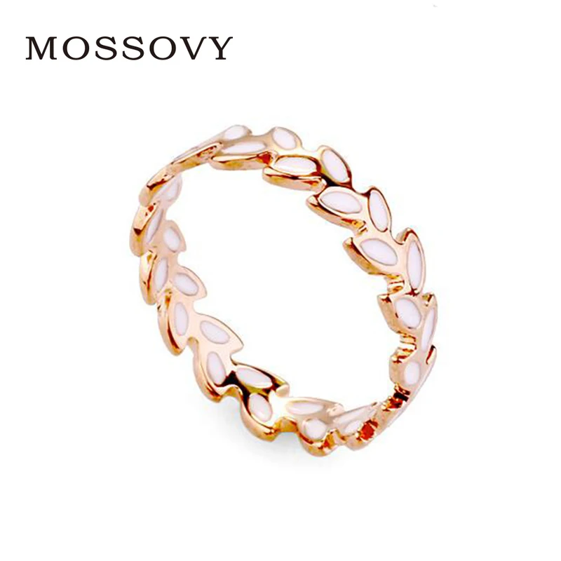 Mossovy Charms Wheat Temperament Girl Ring Exquisite Ornaments Europe Style Jewelry Rings Fashion Jewelry Bijoux for Women 2018
Mossovy Charms Wheat Temperament Girl Ring Exquisite Ornaments Europe Style Jewelry Rings Fashion Jewelry Bijoux for Women 2018