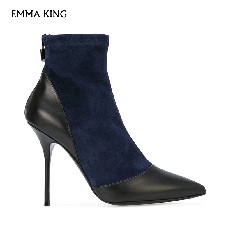 EMMA KING Ankle Boots For Women Stiletto Heel And An Exposed Back Zip Botas Mujer A Pair Of Shoes For Any And Every Occasion
EMMA KING Ankle Boots For Women Stiletto Heel And An Exposed Back Zip Botas Mujer A Pair Of Shoes For Any And Every Occasion