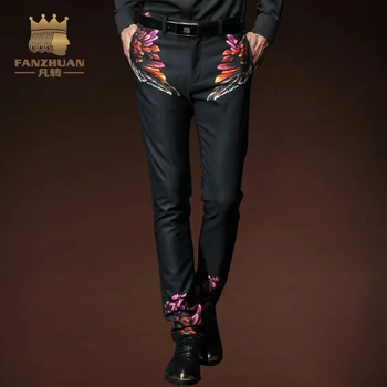 FANZHUAN Featured Brands Gothic Clothing Men's Casual Pants Painted Long Trousers Spring/Fall Straight Pants Male Print Pant
FANZHUAN Featured Brands Gothic Clothing Men's Casual Pants Painted Long Trousers Spring/Fall Straight Pants Male Print Pant