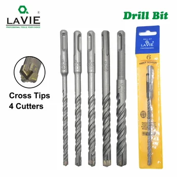 5pcs Electric Hammer SDS Plus Drill Bit Set Cross Tips 4 Cutters 160mm for Concrete Wall Brick Block Masonry Drilling Bits 6mm
5pcs Electric Hammer SDS Plus Drill Bit Set Cross Tips 4 Cutters 160mm for Concrete Wall Brick Block Masonry Drilling Bits 6mm