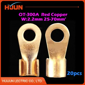 20pcs/lot OT-300A 12.2mm Dia Red Copper Circular Splice Crimp Terminal Wire Naked Connector for 25-70 Square Cable Free Shipping
20pcs/lot OT-300A 12.2mm Dia Red Copper Circular Splice Crimp Terminal Wire Naked Connector for 25-70 Square Cable Free Shipping