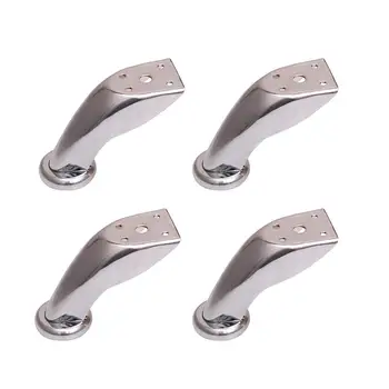 4Pcs Furniture feet electroplated Sofa Support TV Cabinet feet/Coffee Table feet/Shoe Cabinet feet Thickened 1.8mm Silver
4Pcs Furniture feet electroplated Sofa Support TV Cabinet feet/Coffee Table feet/Shoe Cabinet feet Thickened 1.8mm Silver