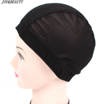 JOY&BEAUTY 1PC Spandex Dome Cap For Wig Making Quality Strech Glueless Hair Weave Net Elastic Mesh Dome Cap Pack Black S M L
JOY&BEAUTY 1PC Spandex Dome Cap For Wig Making Quality Strech Glueless Hair Weave Net Elastic Mesh Dome Cap Pack Black S M L