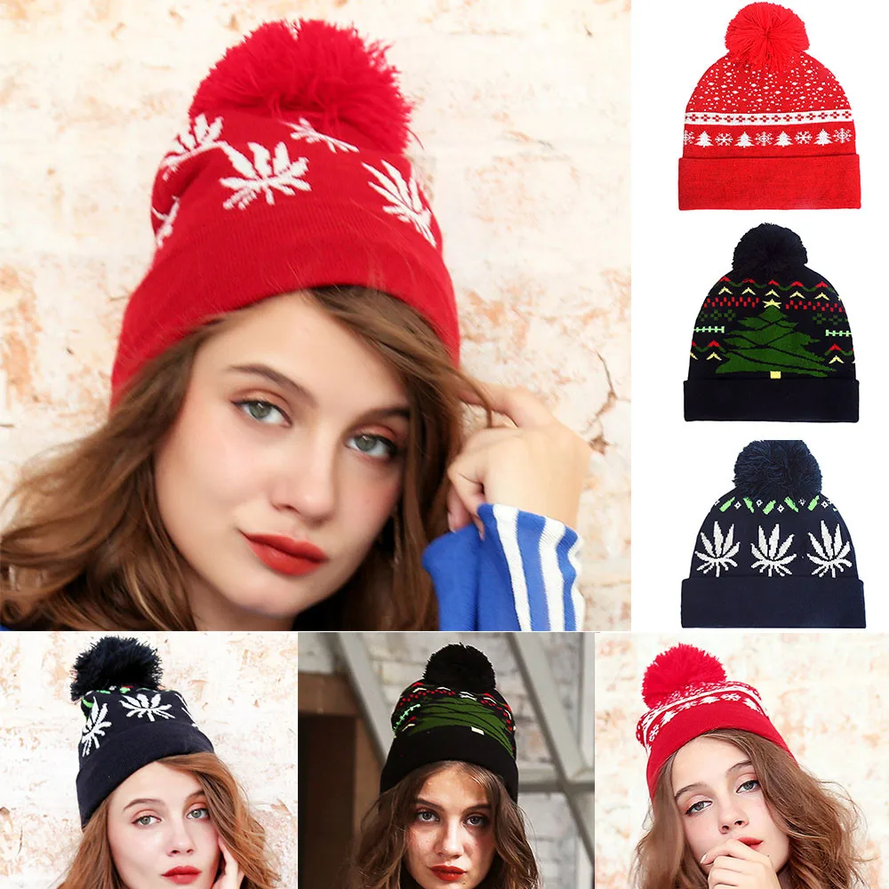 2019 Women Winter Hats Fashion Christmas Hairball Knitted Christmas Caps Winter Hat Xmas HatsCap Soft Hat
2019 Women Winter Hats Fashion Christmas Hairball Knitted Christmas Caps Winter Hat Xmas HatsCap Soft Hat