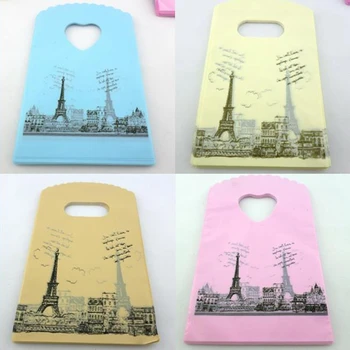 50pcs Plastic Pouches Bags Tower Patterns Small Wedding Prty Candy Jewelery Birthday Gift Packing Bag 15x9cm
50pcs Plastic Pouches Bags Tower Patterns Small Wedding Prty Candy Jewelery Birthday Gift Packing Bag 15x9cm
