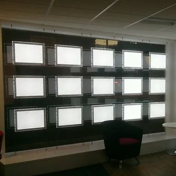 New 12xA3 LED Double Side Window Light Pocket Light Panel Real Estate Agent Hanging Display System Kits
New 12xA3 LED Double Side Window Light Pocket Light Panel Real Estate Agent Hanging Display System Kits