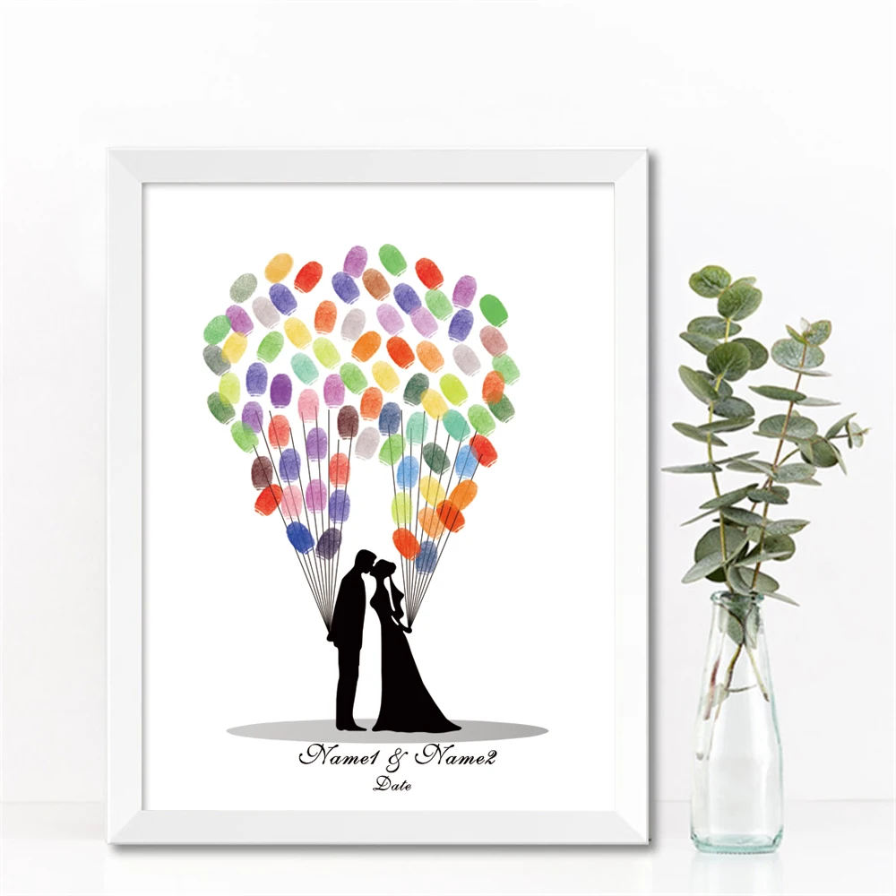 Kissing Couple,Free Custom Name Date Fingerprint Signature DIY Guest Book for Engagement Party Wedding Ceremony,Guestbook HK110
Kissing Couple,Free Custom Name Date Fingerprint Signature DIY Guest Book for Engagement Party Wedding Ceremony,Guestbook HK110