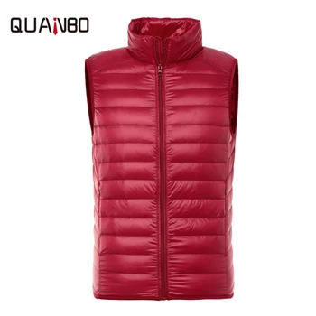 2018 new portable advanced lightweight down Jackets Fashion Leisure thin 90% white duck down horse clip Men's sleeveless jackets
2018 new portable advanced lightweight down Jackets Fashion Leisure thin 90% white duck down horse clip Men's sleeveless jackets