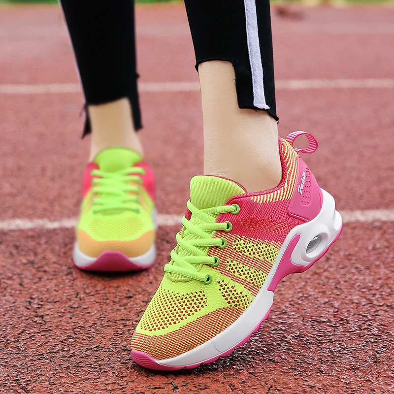 Tennis Sport Shoes Women 2019 Fashion Woman Sneakers Classic Lace-up Breathable Air Sole Shock-Absorbant Tenis Female Shoes
Tennis Sport Shoes Women 2019 Fashion Woman Sneakers Classic Lace-up Breathable Air Sole Shock-Absorbant Tenis Female Shoes