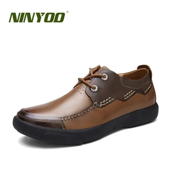 Luxurious Quality Spring/Autumn Fashion Men Shoes Genuine Leather Flats Shoes Outdoor Wearproof Casual Shoes Breathable Sneakers
Luxurious Quality Spring/Autumn Fashion Men Shoes Genuine Leather Flats Shoes Outdoor Wearproof Casual Shoes Breathable Sneakers