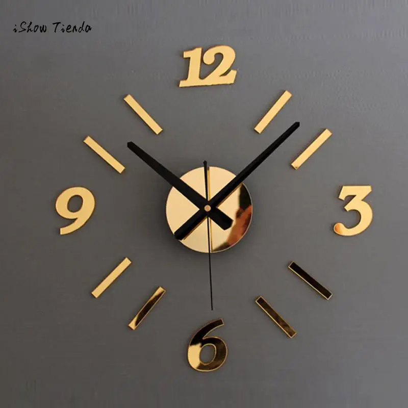 ISHOWTIENDA New 1pc DIY Wall Clock 3D Mirror Surface Sticker Home Office Decor Clock Mirror Surface Sticker Wall Clock New
ISHOWTIENDA New 1pc DIY Wall Clock 3D Mirror Surface Sticker Home Office Decor Clock Mirror Surface Sticker Wall Clock New