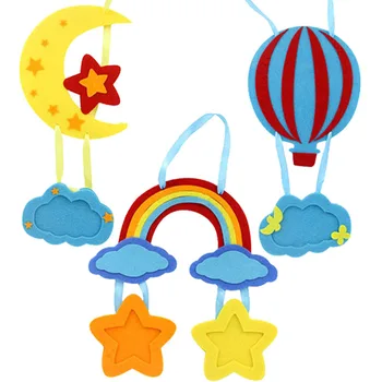 Children's hand-paste toy Material package Non-woven decorative photo frame Creative DIY sticker Toys Manual brain exercise 1PCS
Children's hand-paste toy Material package Non-woven decorative photo frame Creative DIY sticker Toys Manual brain exercise 1PCS