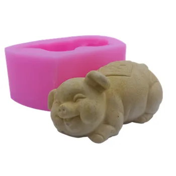 Cute Pig Design Soap Mold Chocolate Cake Mold Candle Wax Resin Crafts Aromatherapy Gypsum Silicone Mold
Cute Pig Design Soap Mold Chocolate Cake Mold Candle Wax Resin Crafts Aromatherapy Gypsum Silicone Mold