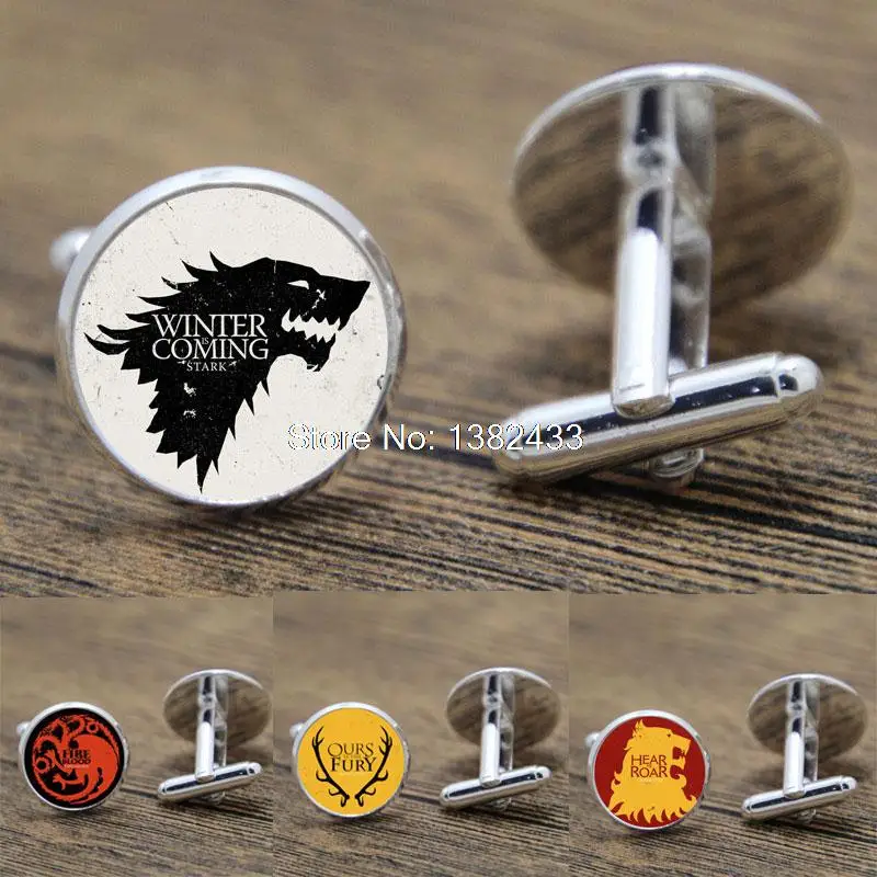 Game Of Thrones Houses cufflinks A song of ice and fire cuff links House Stark cufflinks you pick gift for man
Game Of Thrones Houses cufflinks A song of ice and fire cuff links House Stark cufflinks you pick gift for man