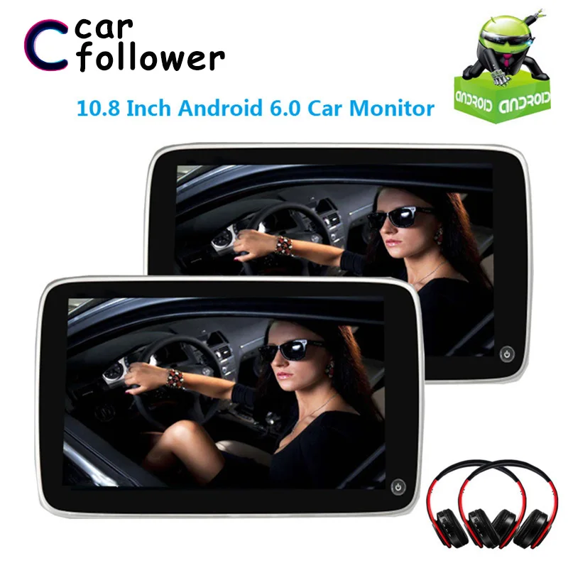 Android 6.0 Headrest 10.8 Inch Monitor HD 1080P IPS Touch Screen MP5 WIFI/USB/SD/Bluetooth/FM Transmitter/Speaker/Game Car TV
Android 6.0 Headrest 10.8 Inch Monitor HD 1080P IPS Touch Screen MP5 WIFI/USB/SD/Bluetooth/FM Transmitter/Speaker/Game Car TV