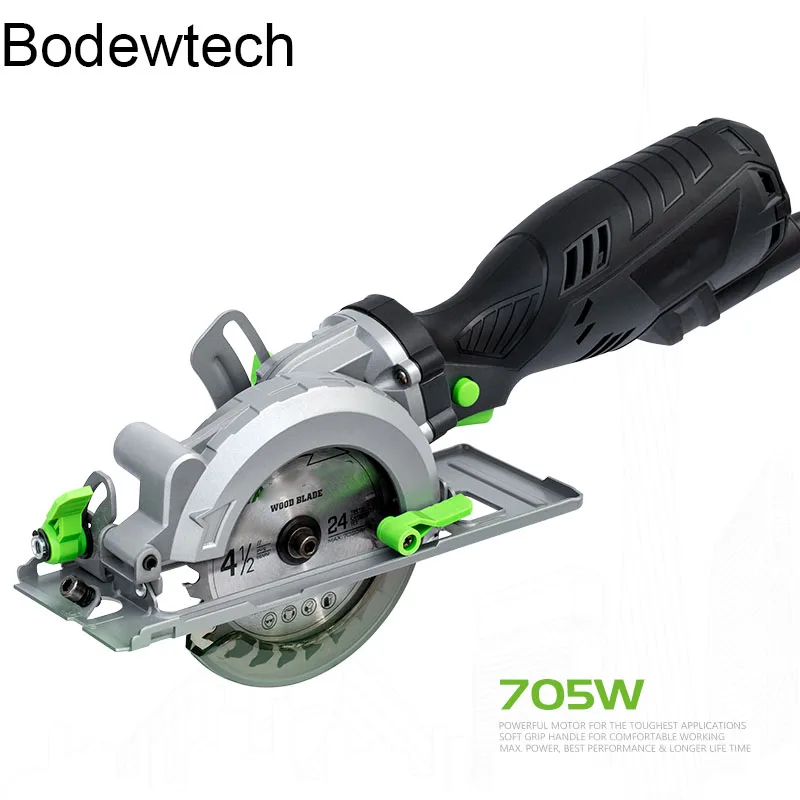 Bodewtech BTC02 Electric Mini Circular Saw, 705W 3500RPM Circular Wood Saw, Cutting: 42,8mm
Bodewtech BTC02 Electric Mini Circular Saw, 705W 3500RPM Circular Wood Saw, Cutting: 42,8mm