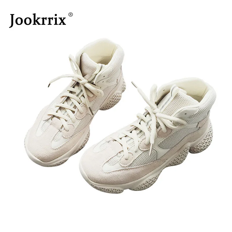 Jookrrix 2018 Casual Shoes Women Brand Sneakers High Top zapatos de mujer Genuine Leather Lady chaussure Autumn Female footware
Jookrrix 2018 Casual Shoes Women Brand Sneakers High Top zapatos de mujer Genuine Leather Lady chaussure Autumn Female footware