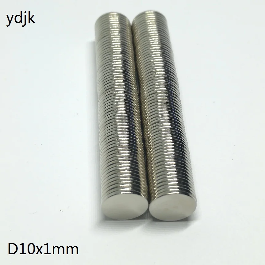 500PCS/LOT neodymium magnet 10*1 mm disc N35 magnet 10x1 mm strong NdFeB magnet 10mm x 1mm
500PCS/LOT neodymium magnet 10*1 mm disc N35 magnet 10x1 mm strong NdFeB magnet 10mm x 1mm