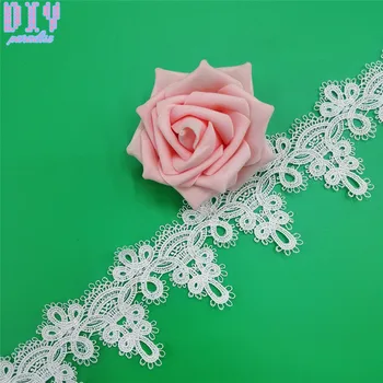 15yards Hollow Embroidered Flower Lace Trim Ribbon Sewing Wedding Bridal Dress DIY Fabric Craft
15yards Hollow Embroidered Flower Lace Trim Ribbon Sewing Wedding Bridal Dress DIY Fabric Craft