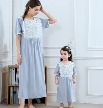 2019 Toddler Girl Nightgowns Dresses Summer Mother and Daughter Matching Clothes Pajamas Dress Women Girl Dresses Pijamas
2019 Toddler Girl Nightgowns Dresses Summer Mother and Daughter Matching Clothes Pajamas Dress Women Girl Dresses Pijamas