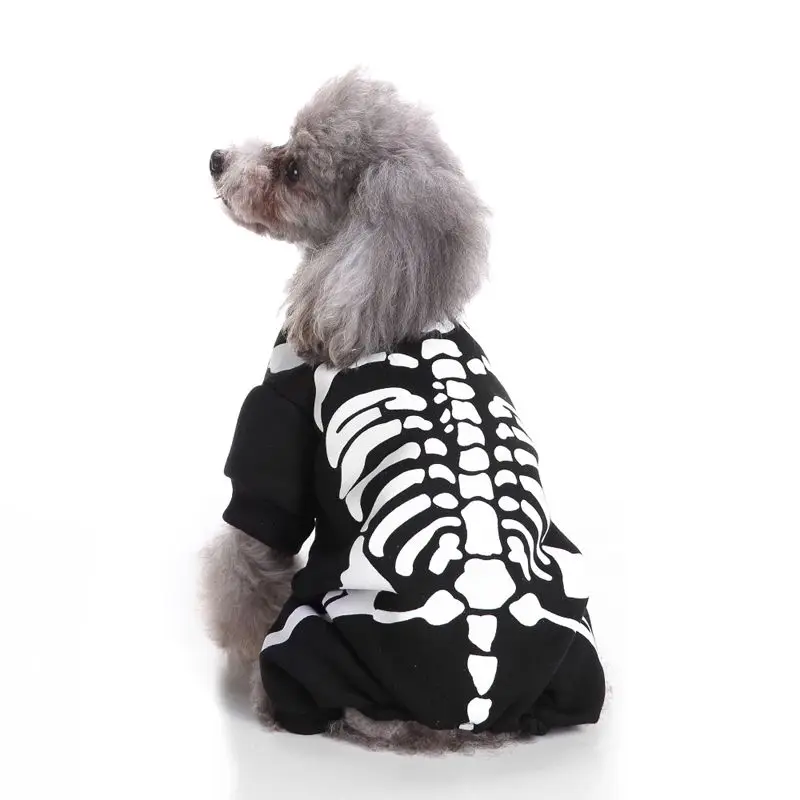 KKWL Skeleton Dog Jumpsuits Rompers Pet Clothes Dog Hoodies Halloween Party Dressing Up Apparel Costume
KKWL Skeleton Dog Jumpsuits Rompers Pet Clothes Dog Hoodies Halloween Party Dressing Up Apparel Costume