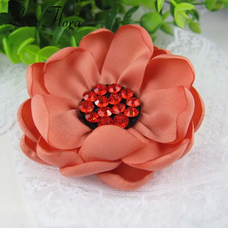 10pcs/lot New Rhinestone Women Brooches Pins Satin Fabric Flowers Corsage Brooch for Women Clothing Dress Accessories
10pcs/lot New Rhinestone Women Brooches Pins Satin Fabric Flowers Corsage Brooch for Women Clothing Dress Accessories
