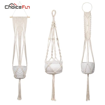 Hot 3 Pack Macrame Plant Hangers Hanging Planter - Wall Hanging Planters Basket Holder For Indoor Outdoor With Hooks - Boho Home
Hot 3 Pack Macrame Plant Hangers Hanging Planter - Wall Hanging Planters Basket Holder For Indoor Outdoor With Hooks - Boho Home