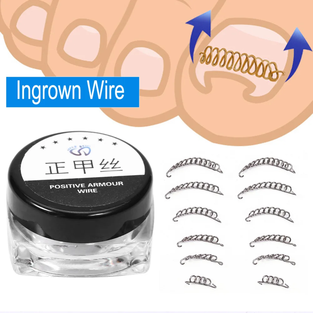 12Pcs Ingrown Toenail Correction Tool 6 Sizes Ingrown Fixer Wire Pedicure Acronyx Onyxis Recover Toe Nail Recover Foot Care
12Pcs Ingrown Toenail Correction Tool 6 Sizes Ingrown Fixer Wire Pedicure Acronyx Onyxis Recover Toe Nail Recover Foot Care
