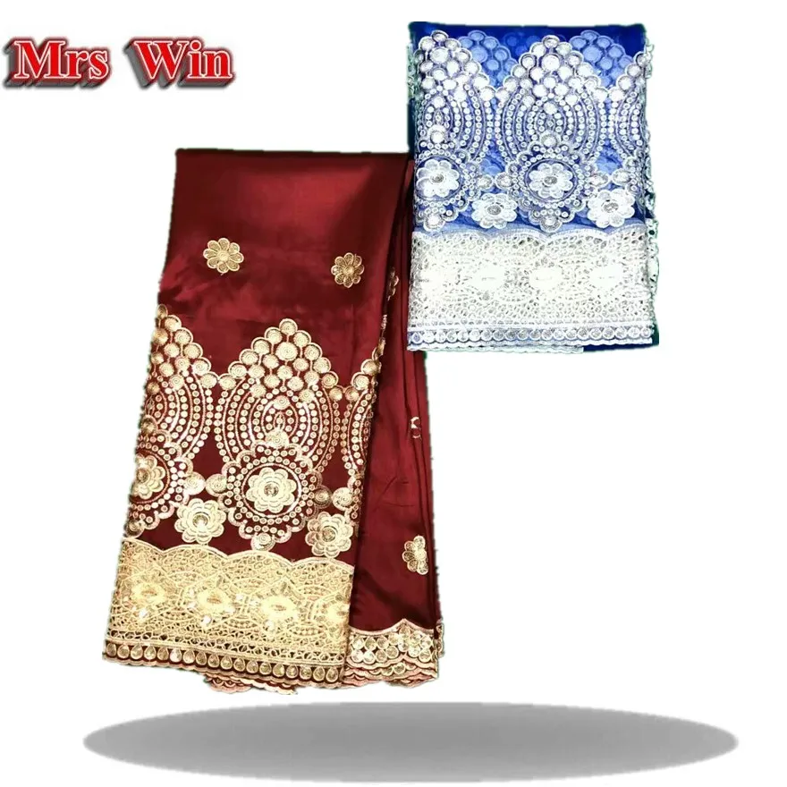 Mrs Win 2018France elegant red lace cloth dubai fashion sequins Nigeria gorgeous gold lace 5+2yards/lot for lady dress
Mrs Win 2018France elegant red lace cloth dubai fashion sequins Nigeria gorgeous gold lace 5+2yards/lot for lady dress