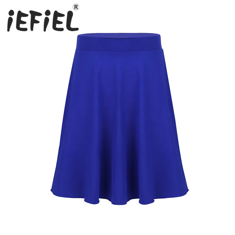 Big Girls Children Solid Color Lightweight Stretchy Knee Length Full A-Line Skater Skirt for Casaul Party Stage Performance
Big Girls Children Solid Color Lightweight Stretchy Knee Length Full A-Line Skater Skirt for Casaul Party Stage Performance