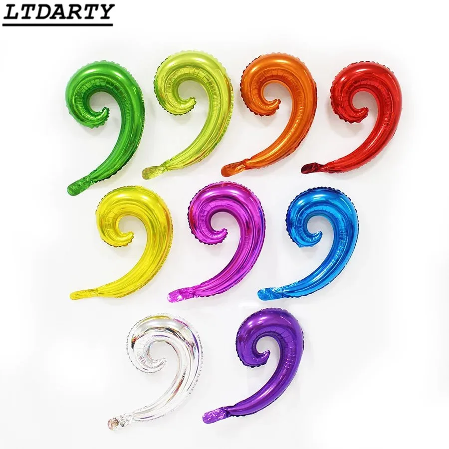 50 pcs Colorful Spiral Wave Curve Foil Balloons Family Birthday Party Wedding Decoration Wall Stickers Inflatable Toys
50 pcs Colorful Spiral Wave Curve Foil Balloons Family Birthday Party Wedding Decoration Wall Stickers Inflatable Toys