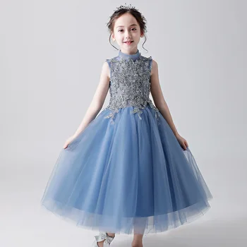 Flower Girl's Birthday Banquet Lace Stitching Dress Elegant Girl Evening Party Dress Princess Flower Girls Eucharist Party Dress
Flower Girl's Birthday Banquet Lace Stitching Dress Elegant Girl Evening Party Dress Princess Flower Girls Eucharist Party Dress