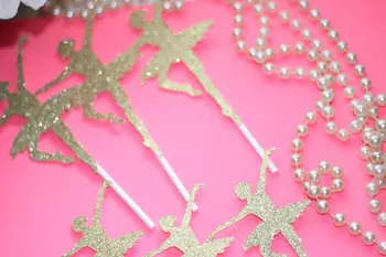 gold glitter Ballerina Cupcake Toppers birthday Wedding Bridal baby Shower Engagement Party Bachelorette food picks
gold glitter Ballerina Cupcake Toppers birthday Wedding Bridal baby Shower Engagement Party Bachelorette food picks