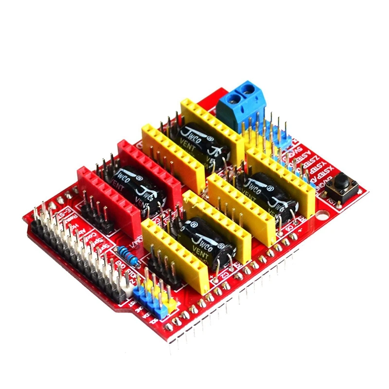 New cnc shield v3 engraving machine / 3D Printer / A4988 driver expansion card for Arduino
New cnc shield v3 engraving machine / 3D Printer / A4988 driver expansion card for Arduino