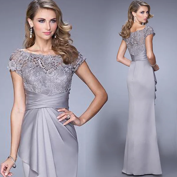 2017 Mother Of The Bride Dresses Mermaid High Collar Cap Sleeves Lace Long Evening Dresses Mother Dresses vestido madrinha
2017 Mother Of The Bride Dresses Mermaid High Collar Cap Sleeves Lace Long Evening Dresses Mother Dresses vestido madrinha