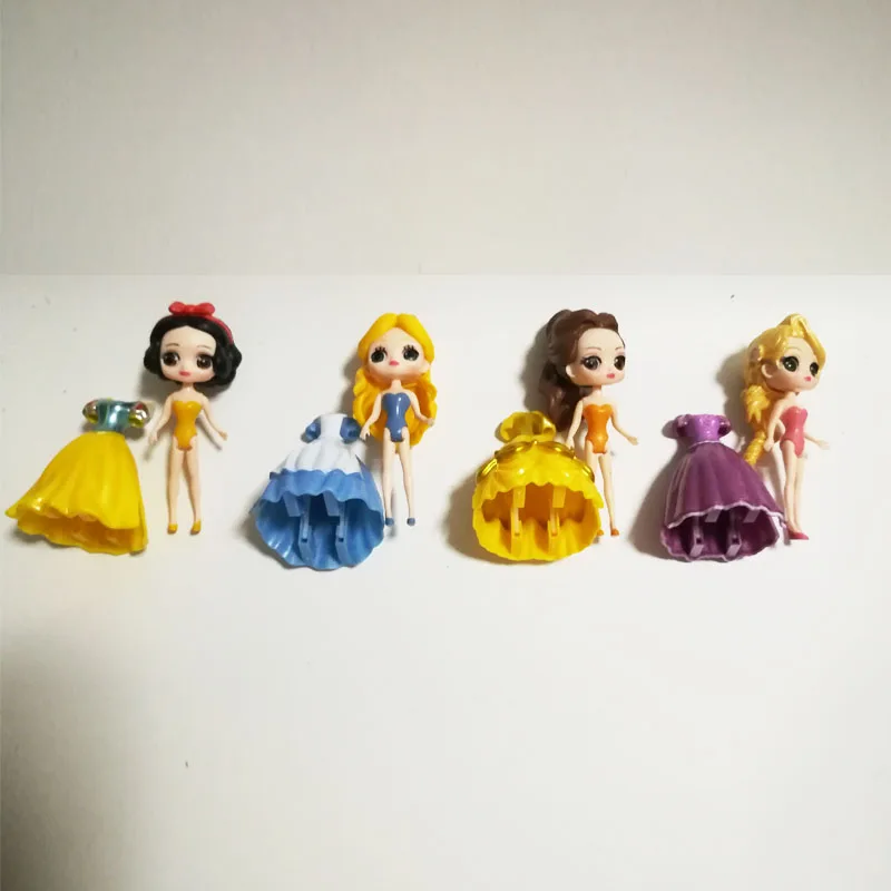 New doll! 10cm Fashion Princess Belle Alice doll Rapunzel Snow white model play house toys party gifts for girls
New doll! 10cm Fashion Princess Belle Alice doll Rapunzel Snow white model play house toys party gifts for girls