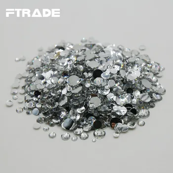 Nail Art Rhinestones Crystal Clear 3D Nail Art Mixed Sizes Flat Back Tool Non Hotfix Glue On rhinestone For Gems Clothes
Nail Art Rhinestones Crystal Clear 3D Nail Art Mixed Sizes Flat Back Tool Non Hotfix Glue On rhinestone For Gems Clothes