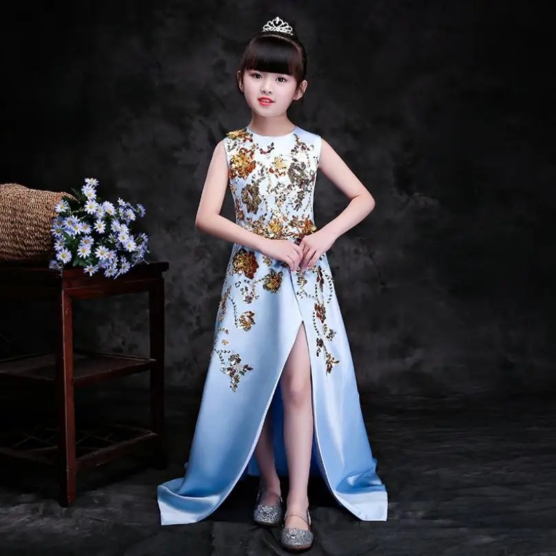 Luxury Princess Mermaid Dress Sequined Design Kids Pageant Gown Baby children Birthday Party Evening Dress Modis Vestidos Y1120
Luxury Princess Mermaid Dress Sequined Design Kids Pageant Gown Baby children Birthday Party Evening Dress Modis Vestidos Y1120