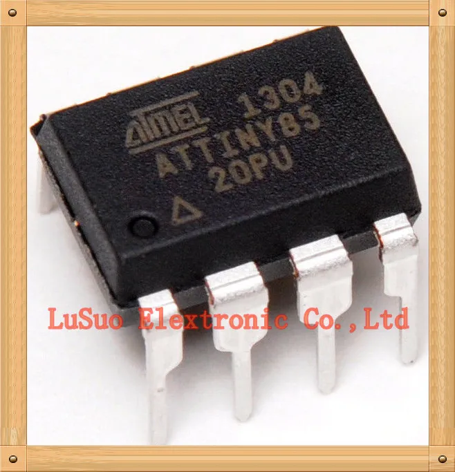 ATTiny85 ATTiny85-20PU ATTiny85 20PU DIP 8-bit Microcontroller with 2/4/8K Bytes In-System Programmable Flash
ATTiny85 ATTiny85-20PU ATTiny85 20PU DIP 8-bit Microcontroller with 2/4/8K Bytes In-System Programmable Flash