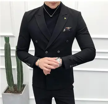European and American business casual suits male Korean version of the self-cultivation small suit men's two-piece dress
European and American business casual suits male Korean version of the self-cultivation small suit men's two-piece dress