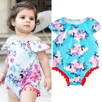 Lucky Child Newborn Baby Girl Floral Suit Ruffle Sleeve Bodysuit Jumpsuit Outfits Toddler Infant Backless Sunsuit Clothes
Lucky Child Newborn Baby Girl Floral Suit Ruffle Sleeve Bodysuit Jumpsuit Outfits Toddler Infant Backless Sunsuit Clothes